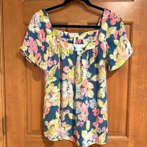 Gorgeous Joie Silk Floral Top - Size M